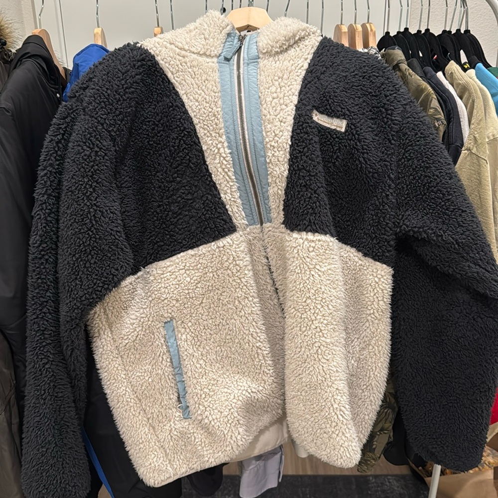 Columbia fleece half zip hoodie